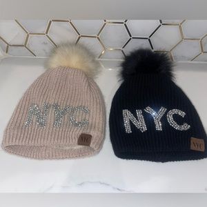 NYC beanie hats